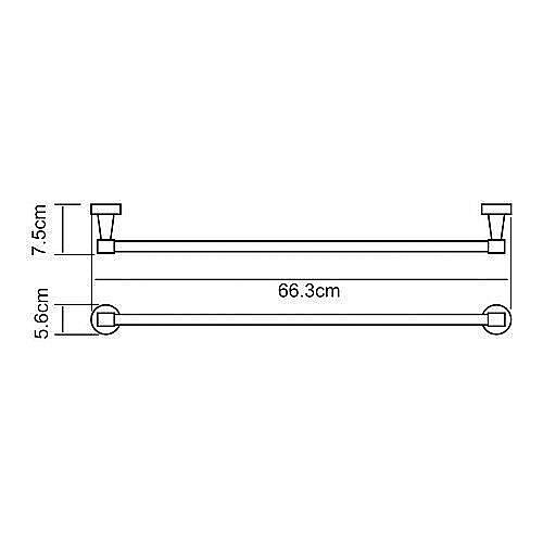 Полотенцедержатель WasserKRAFT Isen К-4030 купить в интернет-магазине сантехники Sanbest