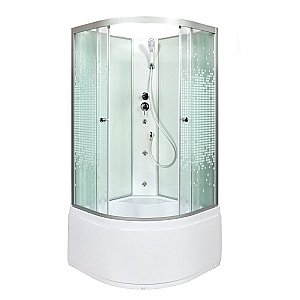 Душевая кабина DTO L 910 N  100х100 с гидромассажем купить в интернет-магазине Sanbest