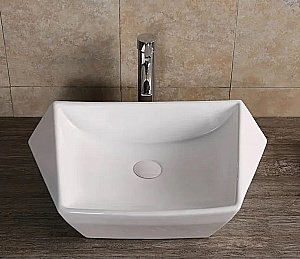 Раковина накладная CeruttiSpa 60 CR7065 белая купить в интернет-магазине Sanbest