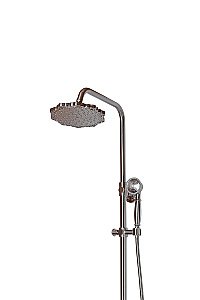 Душевая система Milacio Almeria MC.100.1SL серебро купить в интернет-магазине сантехники Sanbest