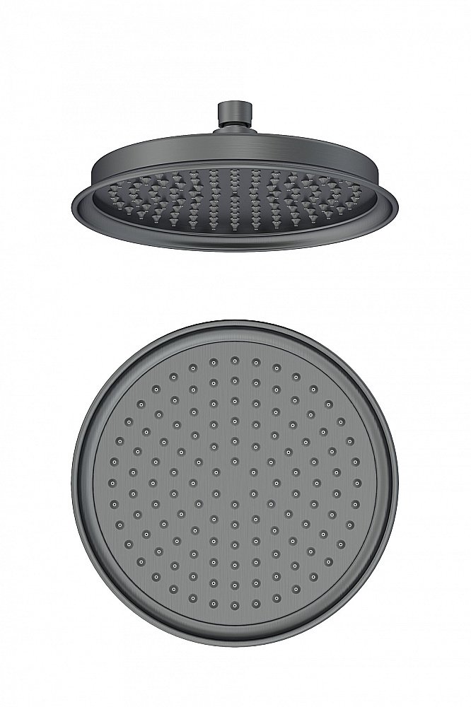 Верхний душ WONZON & WOGHAND, Темный графит (WW-88DP05-BGM) купить в интернет-магазине сантехники Sanbest