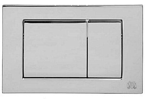 Кнопка для инсталляции Migliore METAL DUAL ML.PLC-27.051.CR хром купить в интернет-магазине сантехники Sanbest