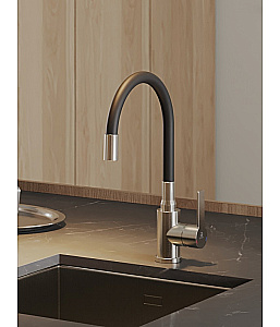 Смеситель для кухни Agger Easy A3100522 сатин матовый купить в интернет-магазине сантехники Sanbest