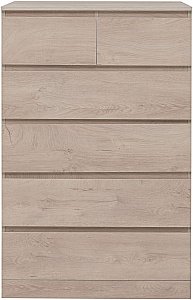 Комод Aquanet Сканди 302545 80 Дуб эдгрейн для ванной в интернет-магазине сантехники Sanbest