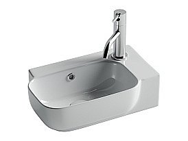 Раковина Ceramica Nova Element CN6074 белая купить в интернет-магазине Sanbest