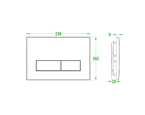 Инсталляция для унитаза Azario AZ-8010-1000 купить в интернет-магазине сантехники Sanbest