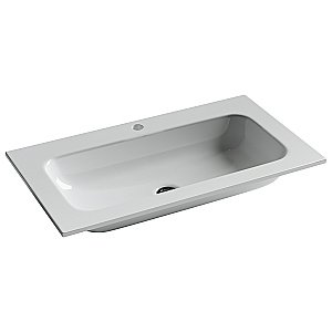 Тумба с раковиной Sancos FOLK Floor FL80FW/CN7012 80 Bianco для ванной в интернет-магазине Sanbest