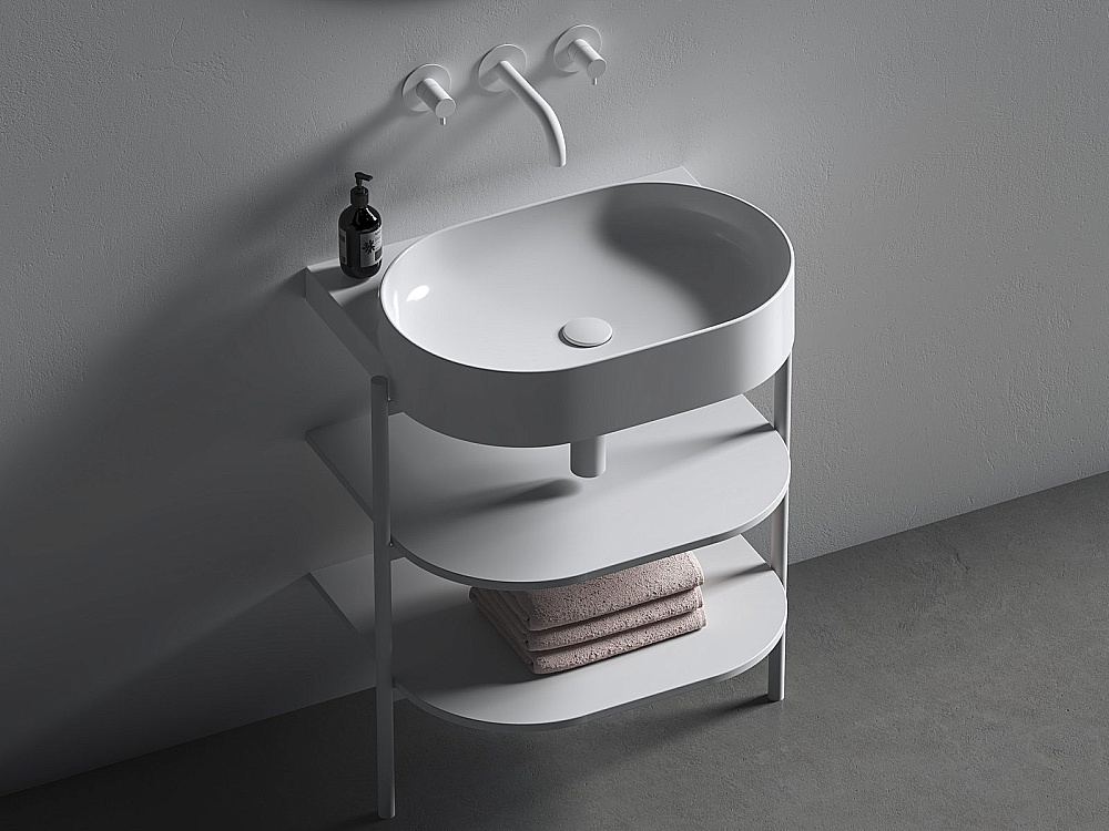 Донный клапан Ravak FLAT X01919 белый купить в интернет-магазине сантехники Sanbest