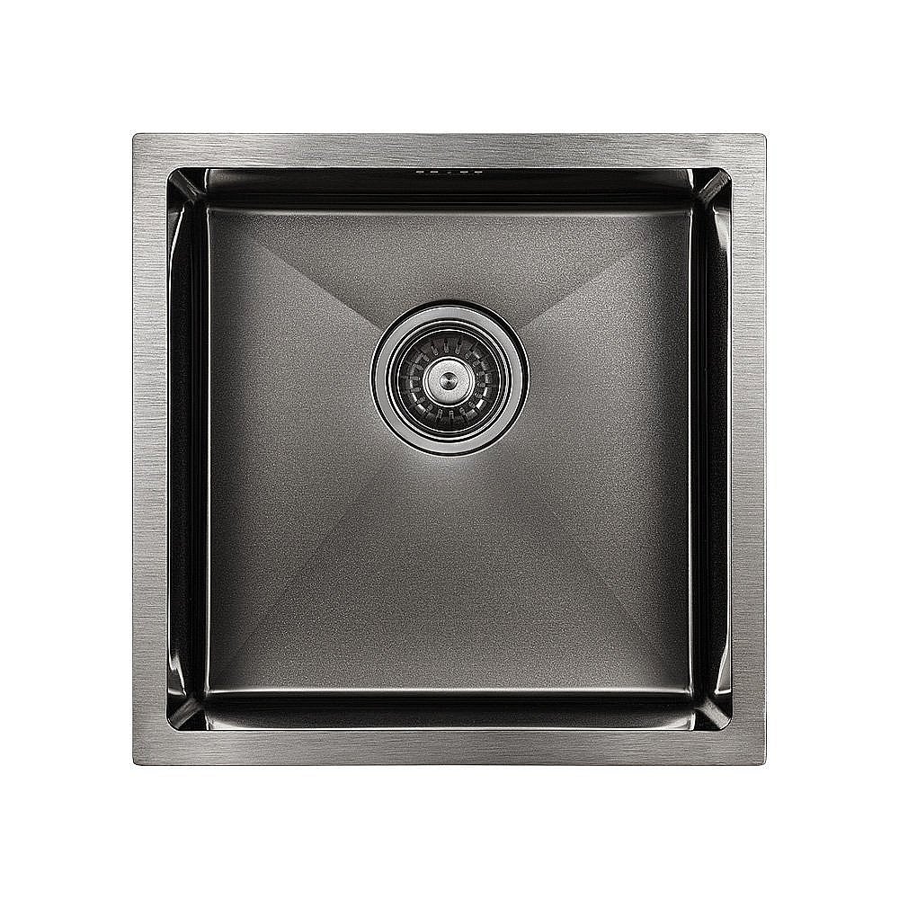 Мойка кухонная Paulmark Gerberg PM254444-GM купить в интернет-магазине сантехники Sanbest