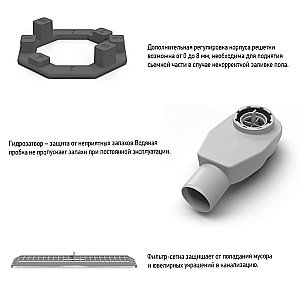 Душевой лоток PAINI Slim Line CH800SLC 80 черный матовый купить в интернет-магазине Sanbest