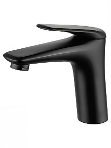 Смеситель для раковины WONZON & WOGHAND Elbe, Черный матовый (WW-A41222-MB) купить в интернет-магазине сантехники Sanbest