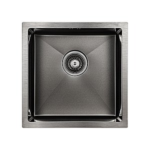 Мойка кухонная Paulmark Gerberg PM254444-GM купить в интернет-магазине сантехники Sanbest