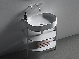 Донный клапан Ravak FLAT X01919 белый купить в интернет-магазине сантехники Sanbest