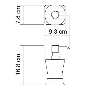 Диспенсер WasserKRAFT Amper K-5499WHITE белый купить в интернет-магазине сантехники Sanbest