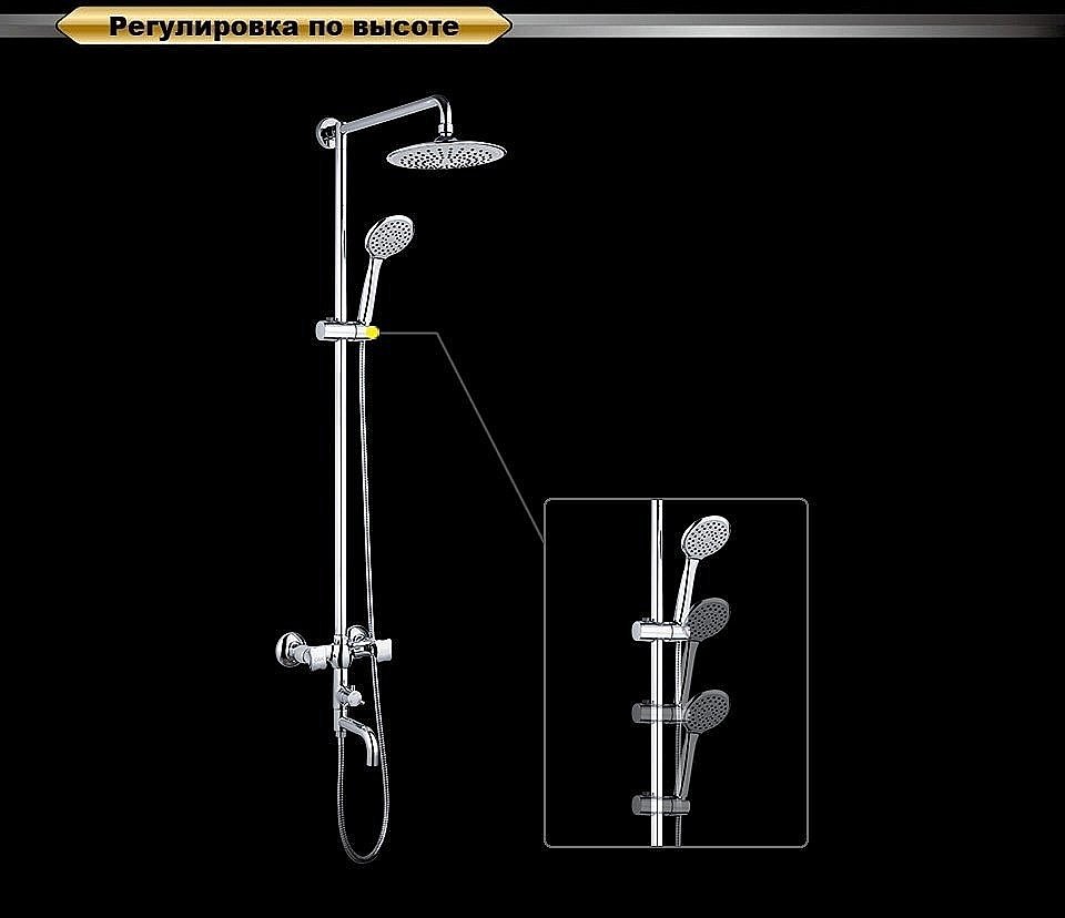 Душевая система D&K Hessen Grimm DA1384701E09 купить в интернет-магазине сантехники Sanbest