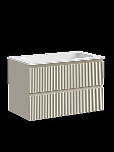 Тумба с раковиной Sancos SNOB R SNR80CE 80 Beige Soft для ванной в интернет-магазине Sanbest