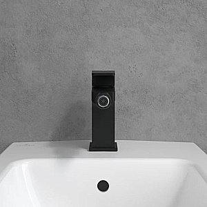 Смеситель для биде Villeroy&Boch Architectura Square TVB125001000K5 черный купить в интернет-магазине сантехники Sanbest