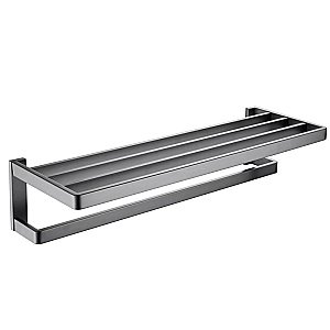 Полка для полотенец ABBER Westen AA1758NG никель купить в интернет-магазине сантехники Sanbest