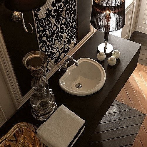 Раковина Kerasan Retro 50 103101bi*0 белая купить в интернет-магазине Sanbest