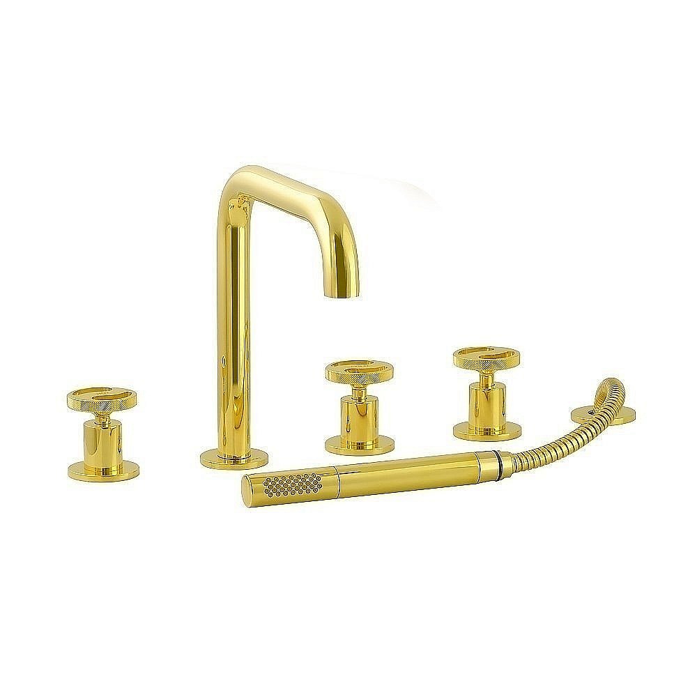 Смеситель для ванны Migliore Reversa 28204 золото купить в интернет-магазине сантехники Sanbest