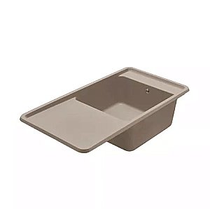 Мойка кухонная Акватон Беллис 97 серый шёлк купить в интернет-магазине сантехники Sanbest