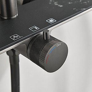 Душевая система Black&white Gravity GL-9104-C хром купить в интернет-магазине сантехники Sanbest