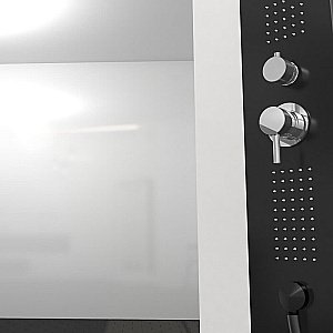 Душевая кабина Black&White Galaxy G8701 90x90 купить в интернет-магазине Sanbest