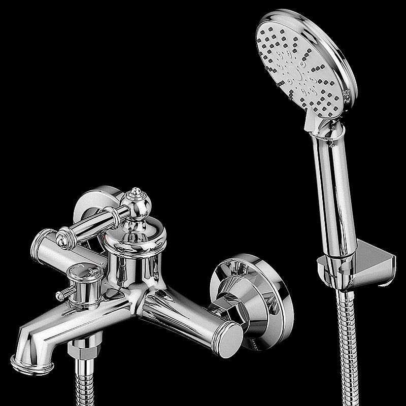 Смеситель для ванны Elghansa Klassik new 2335636 хром купить в интернет-магазине сантехники Sanbest