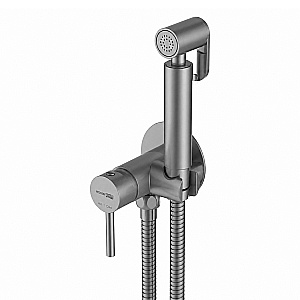Гигиенический душ со смесителем WasserKraft A70138GR графит купить в интернет-магазине сантехники Sanbest
