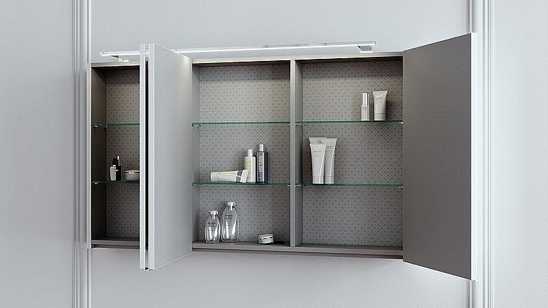 Зеркальный шкаф Clarberg Dune 100 купить в интернет-магазине сантехники Sanbest