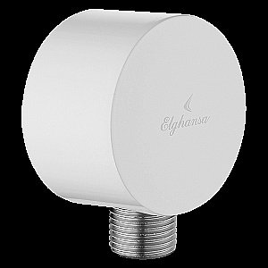 Подключение для шланга Elghansa Unit WS-5N-White белый купить в интернет-магазине сантехники Sanbest