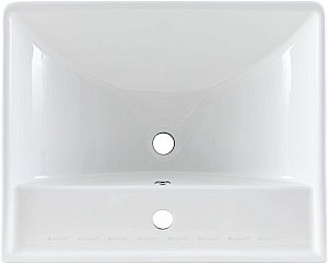 Тумба с раковиной Aquanet Оптима 60 344803+301803 светлый дуб для ванной в интернет-магазине Sanbest