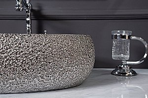 Раковина Armadi Art NeoArt 48 861 серебро купить в интернет-магазине Sanbest