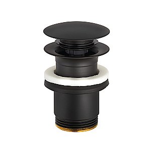 Донный клапан Kludi 1042639-00 черный матовый купить в интернет-магазине сантехники Sanbest