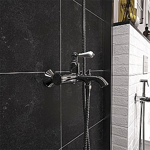 Смеситель для ванны Jacob Delafon LOUISE E24363-CP хром купить в интернет-магазине сантехники Sanbest