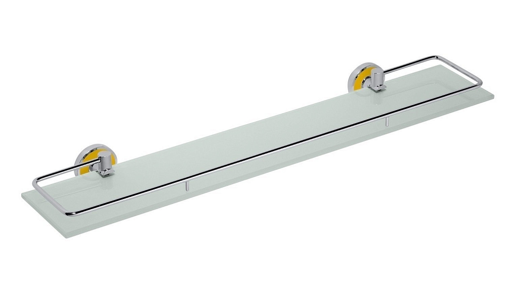 Полка стеклянная Bemeta Trend-i 104102208h желтый 30 купить в интернет-магазине сантехники Sanbest