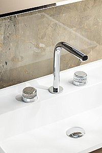 Смеситель для раковины Boheme AURA 152-CR-A хром купить в интернет-магазине сантехники Sanbest