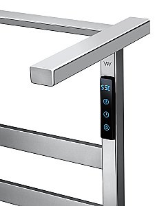 Полотенцесушитель электрический WONZON & WOGHAND FRANKFURT, Хром (WW-A1026-CR) купить в интернет-магазине сантехники Sanbest