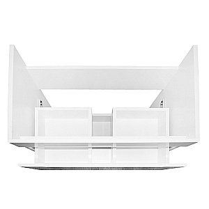 Тумба с раковиной Loranto Палермо CS00096750 70/2Н белая для ванной в интернет-магазине Sanbest