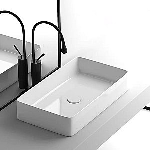 Раковина накладная RGW GS-22 80121022-01 белая купить в интернет-магазине Sanbest