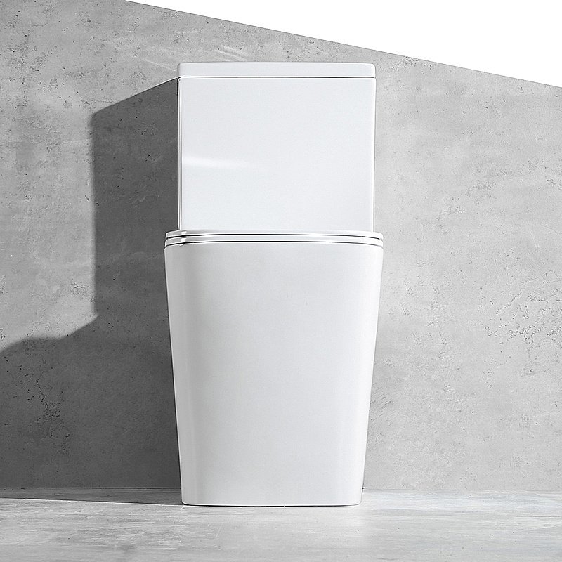 Унитаз напольный Vincea HOPE VT2-201 безободковый, с бачком, с крышкой микролифт, белый купить в интернет-магазине Sanbest