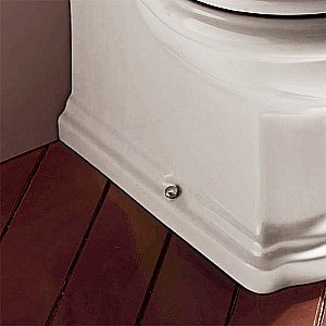 Унитаз напольный Kerasan Waldorf 4116 c низким бачком 4183 Белый/ручка хром купить в интернет-магазине Sanbest