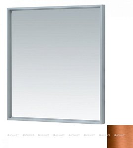 Зеркало De Aqua Алюминиум 261708 70 медь в ванную от интернет-магазине сантехники Sanbest