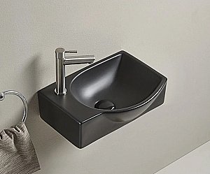 Раковина подвесная Gid Suspendido 40,5 Bm9276 62205L черная матовая купить в интернет-магазине Sanbest