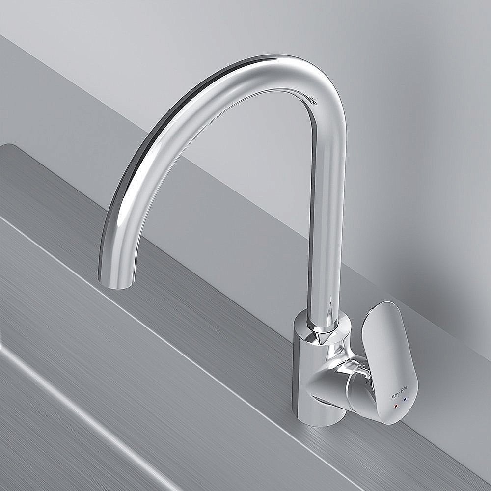 Смеситель для кухни AM.PM Like F8007100 купить в интернет-магазине сантехники Sanbest