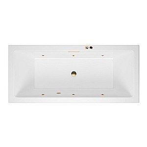 Ванна акриловая EXCELLENT Heaven Slim SOFT WAEX.HEV18S.SOFT.GL 180x80 белая с гидромассажем купить в интернет-магазине Sanbest