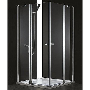 Душевой уголок Cezares Elena 120х120 ELENA-A-22-120-C-Cr стекло прозрачное/профиль хром купить в интернет-магазине Sanbest