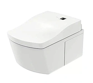 Унитаз подвесной TOTO NEOREST CW994P#NW1 с крышкой-биде WASHLET TCF994RWG#NW1 безободковый, слив торнадо, белый купить в интернет-магазине Sanbest