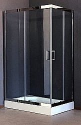 Душевой уголок Royal Bath RB8120HP-T-CH-L 120х80 прозрачный левый купить в интернет-магазине сантехники Sanbest