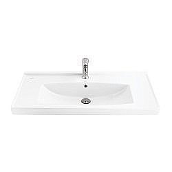 Раковина Creavit Sera 98,5 TF200-0000 белая купить в интернет-магазине Sanbest